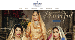 Desktop Screenshot of khannajeweller.com
