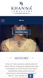 Mobile Screenshot of khannajeweller.com